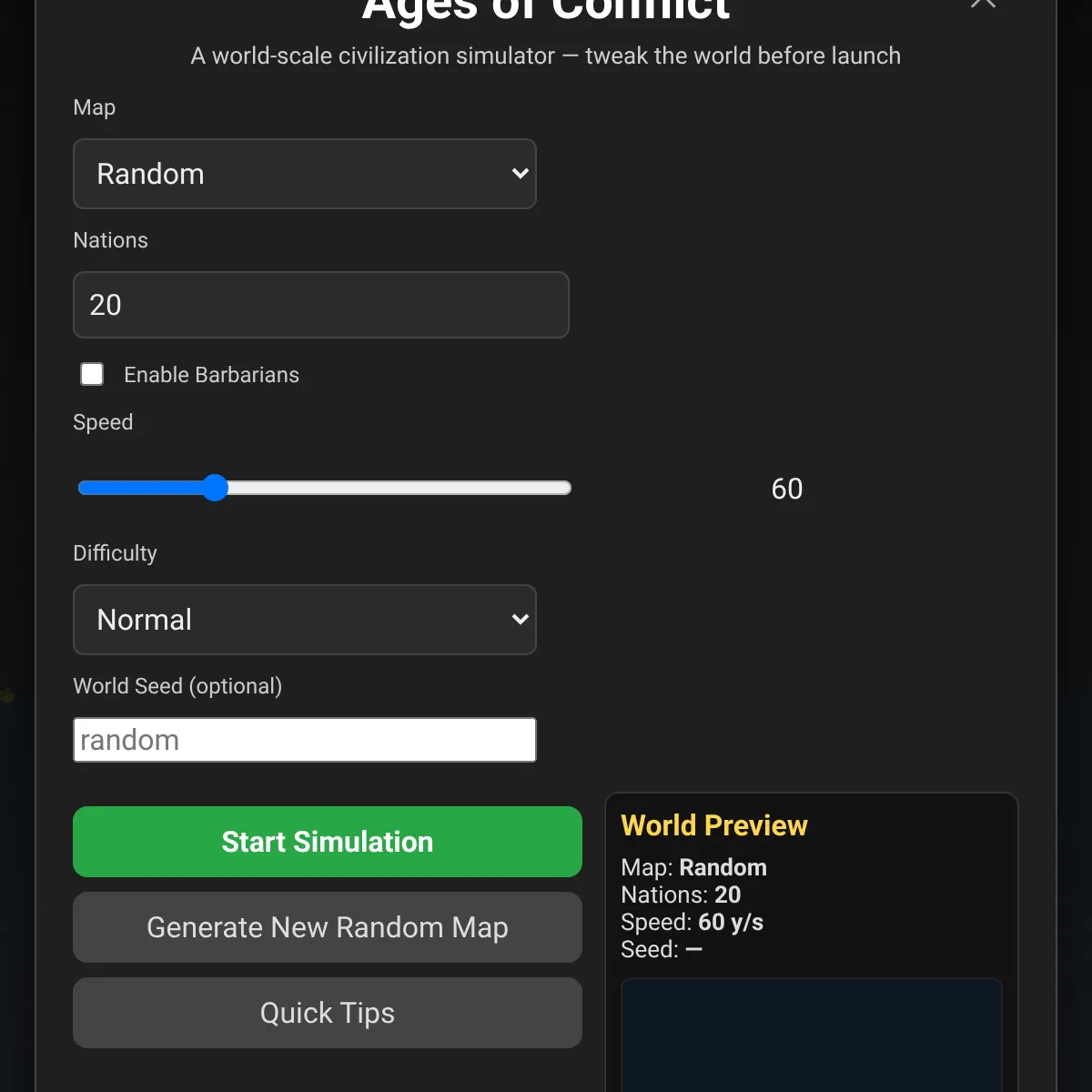 the project is loading