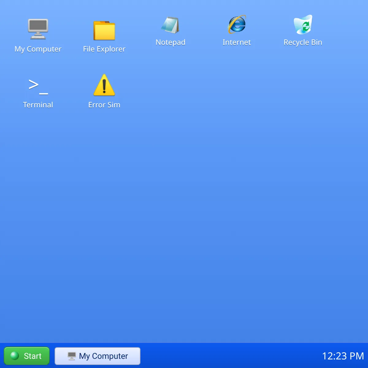 the project is loading