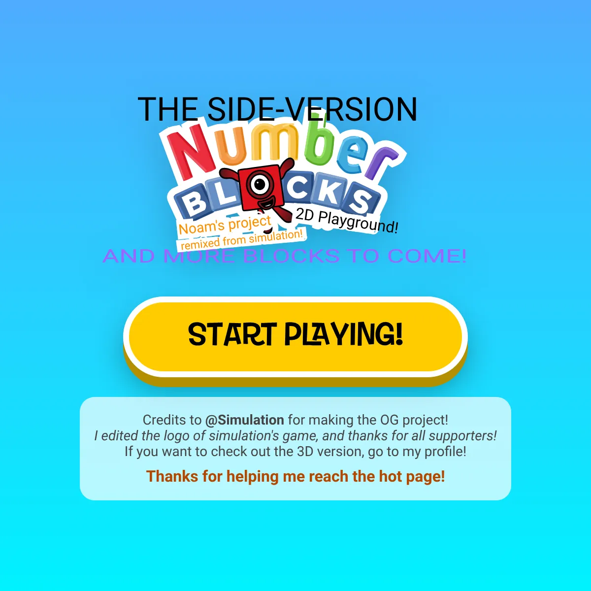 the project is loading