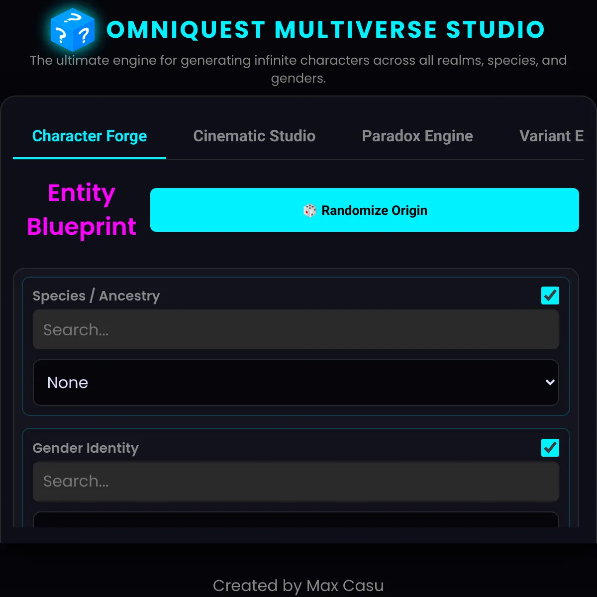 the project is loading