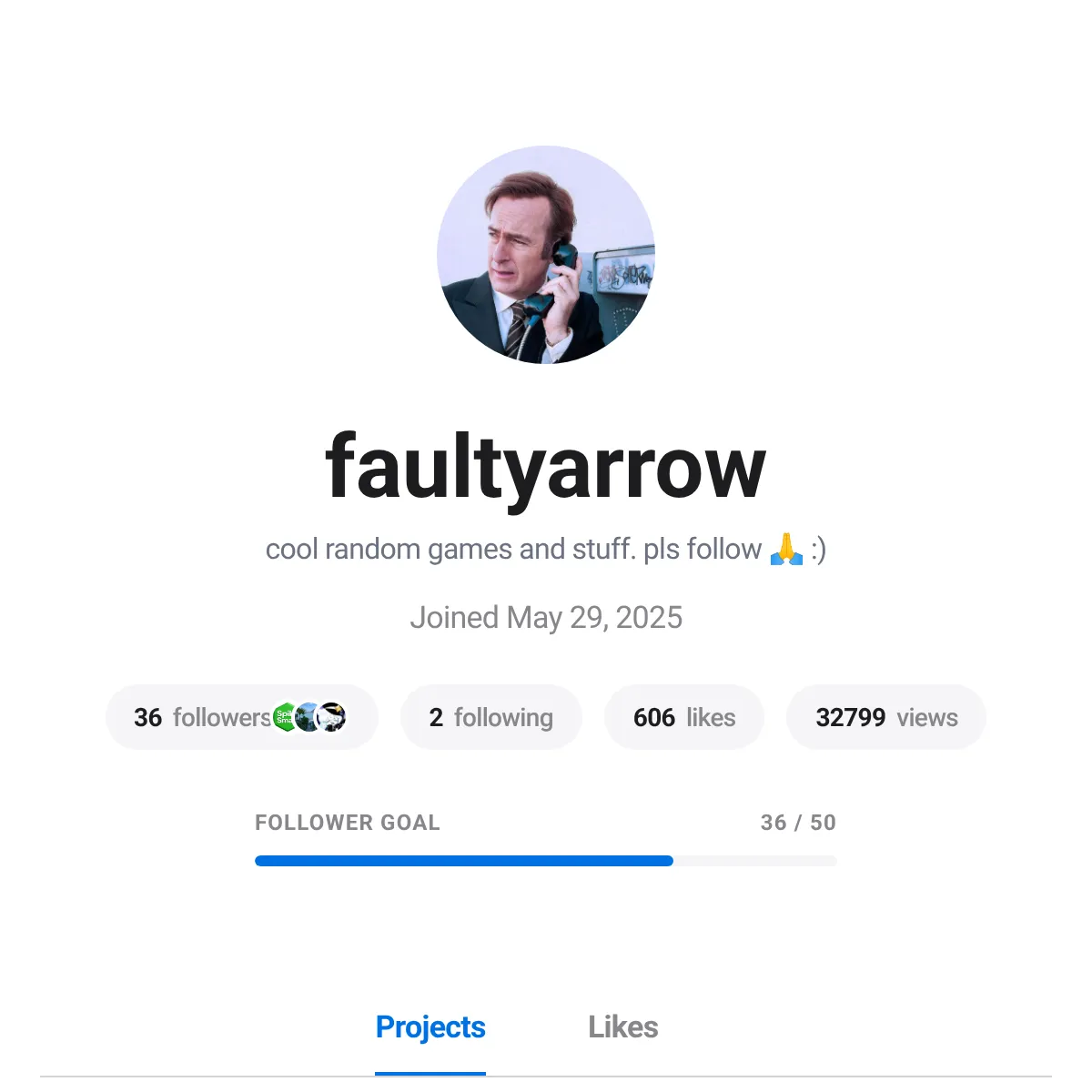 the project is loading