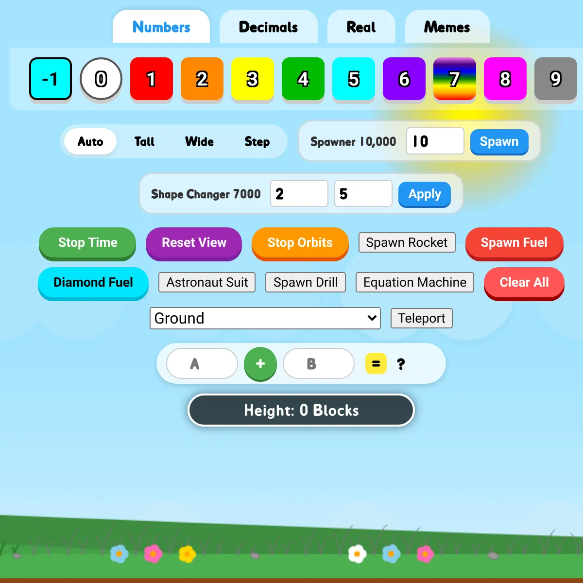 Numberblocks Playground