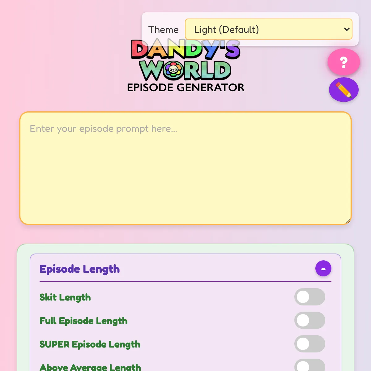 the project is loading