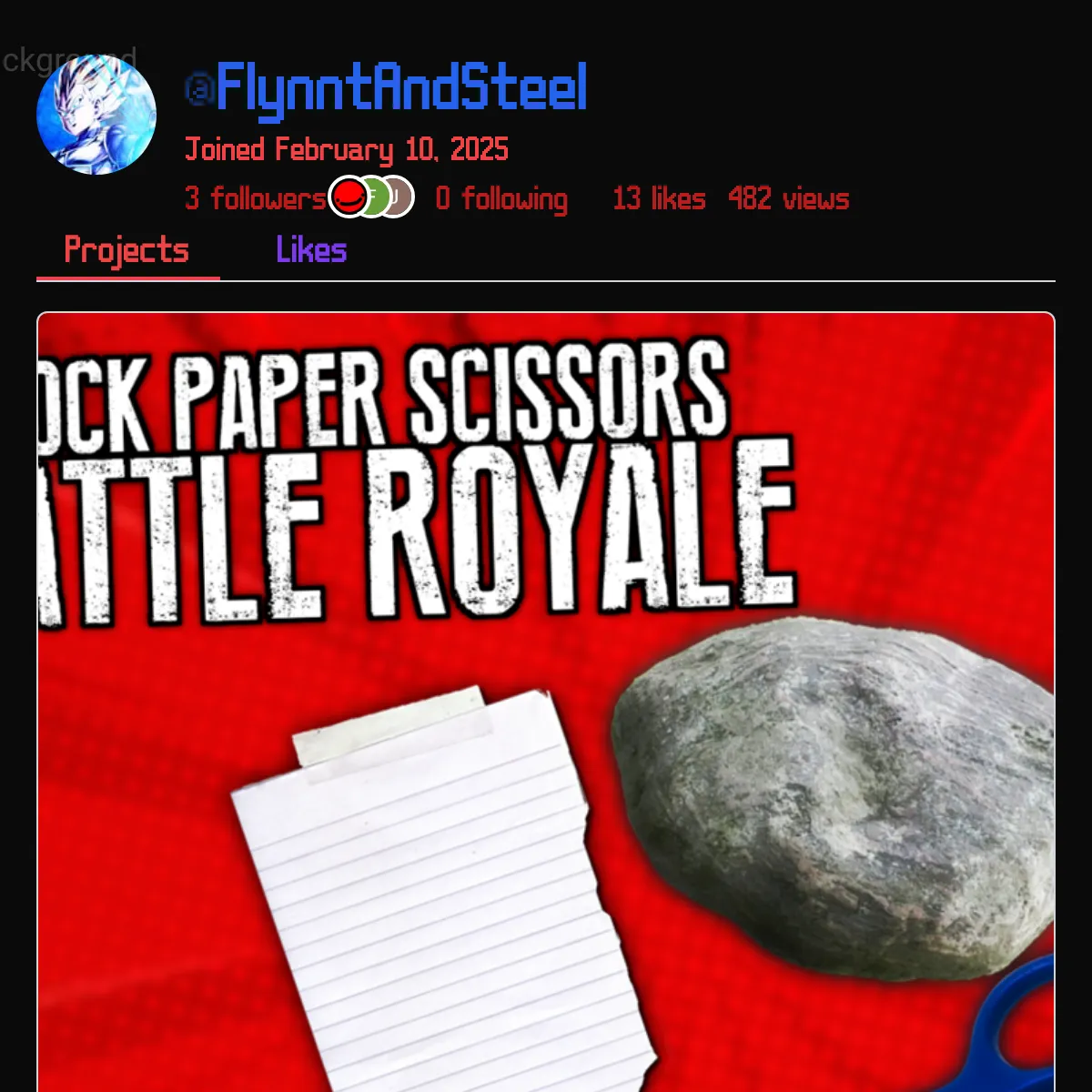 the project is loading