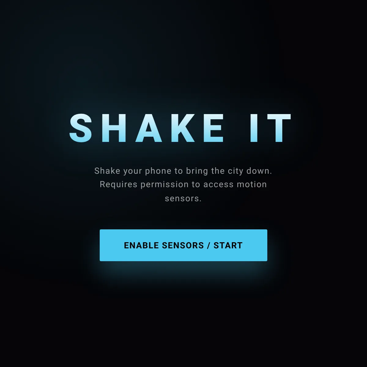 the project is loading