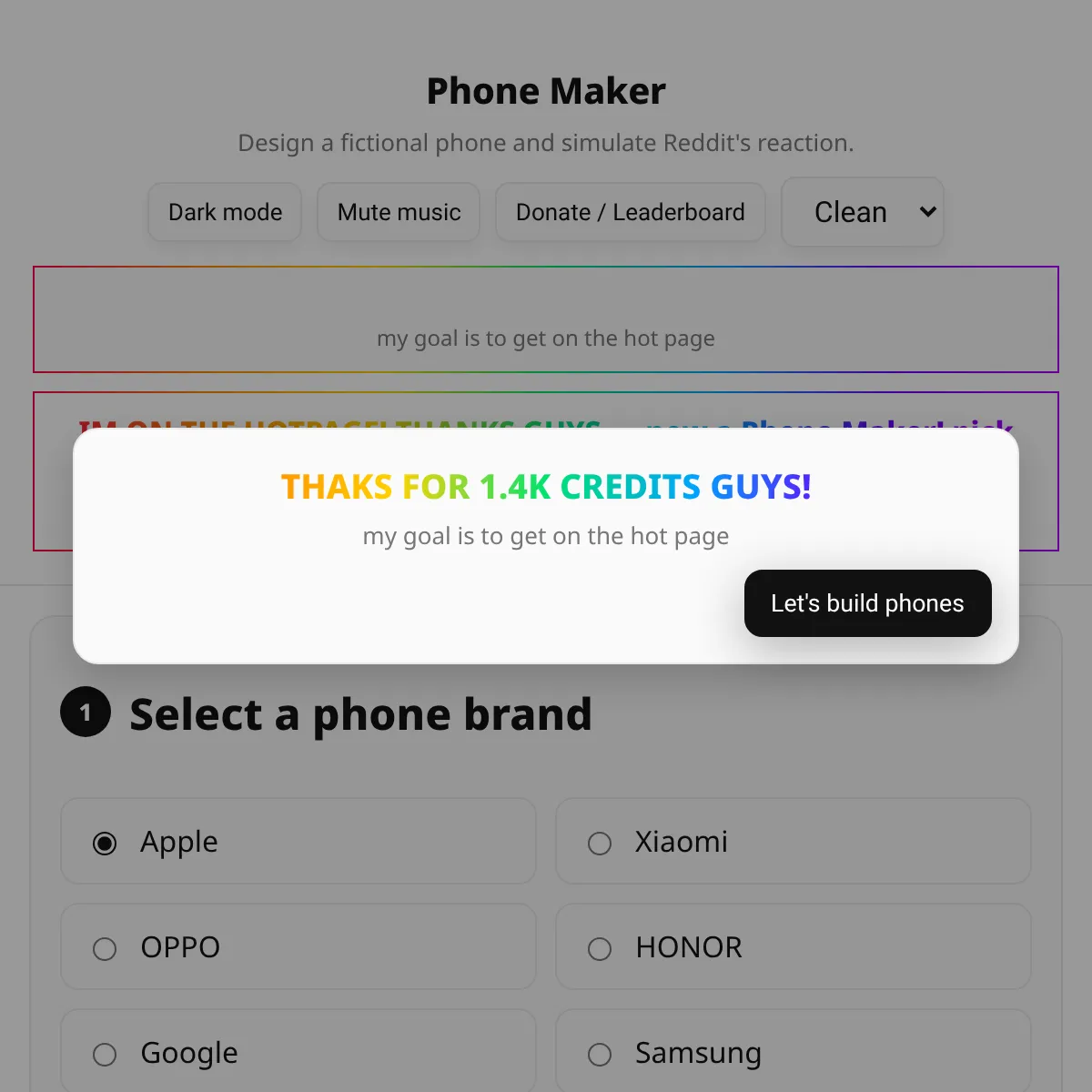 the project is loading