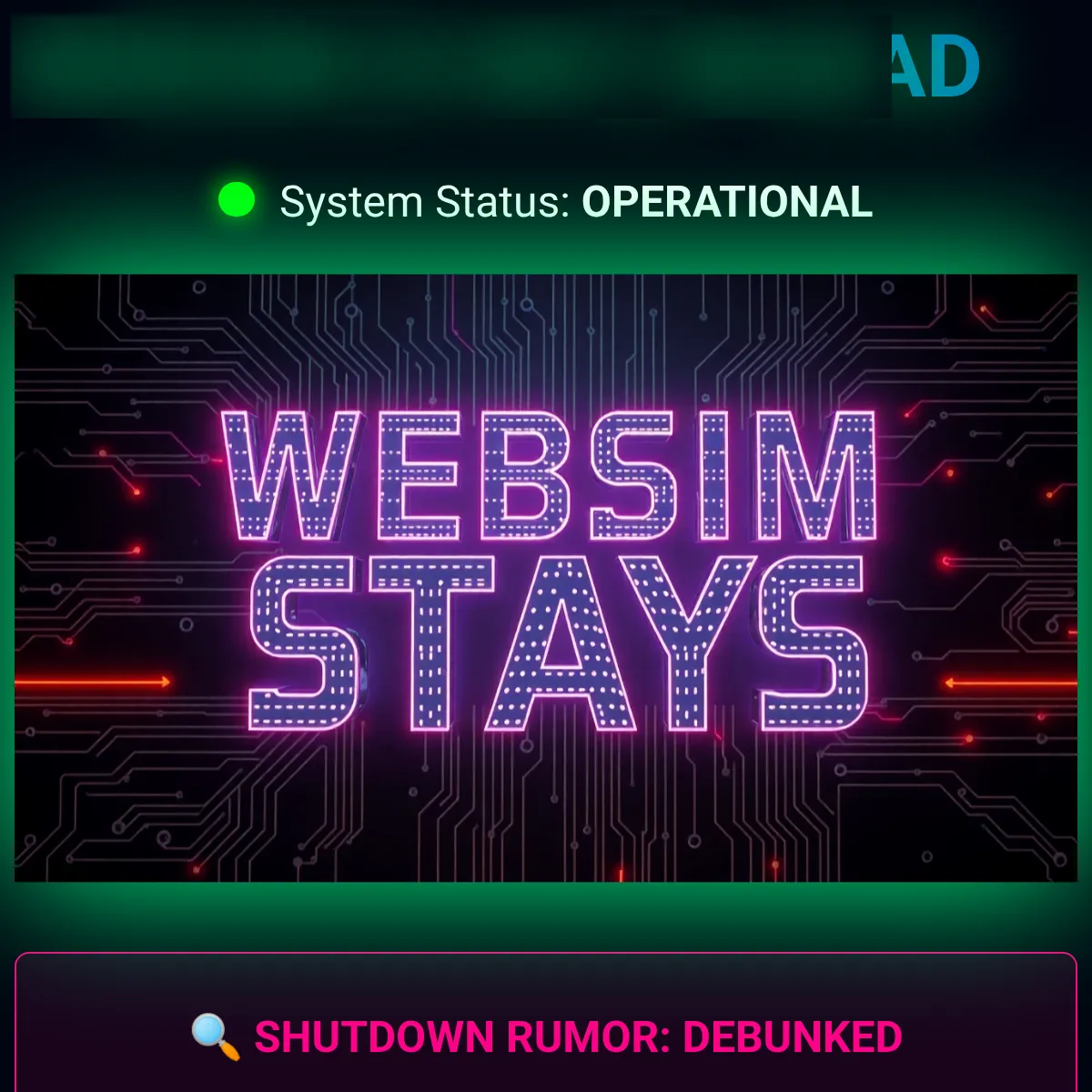 WEBSIM ISNT SHUTTING DOWN.