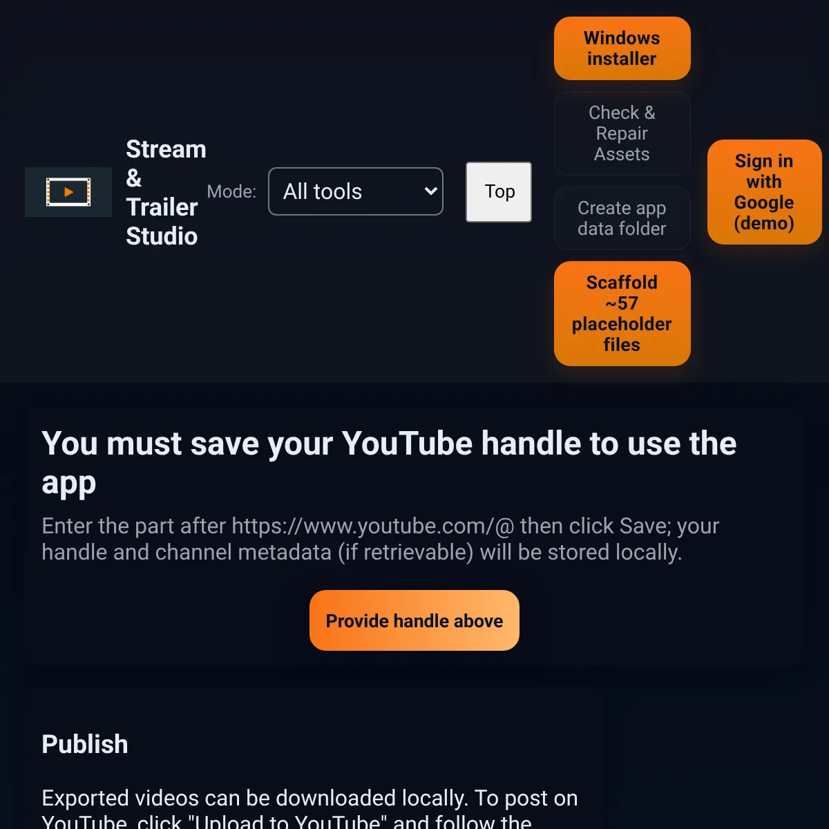 Stream & Trailer Studio