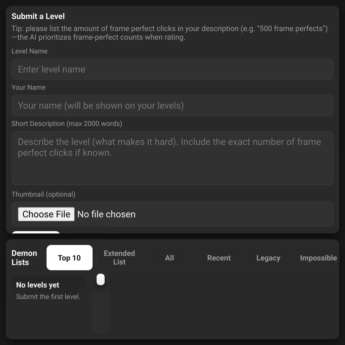 the project is loading