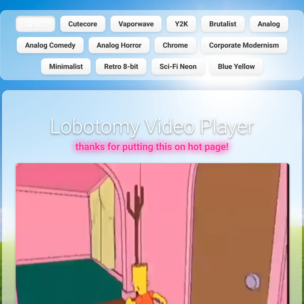 the project is loading