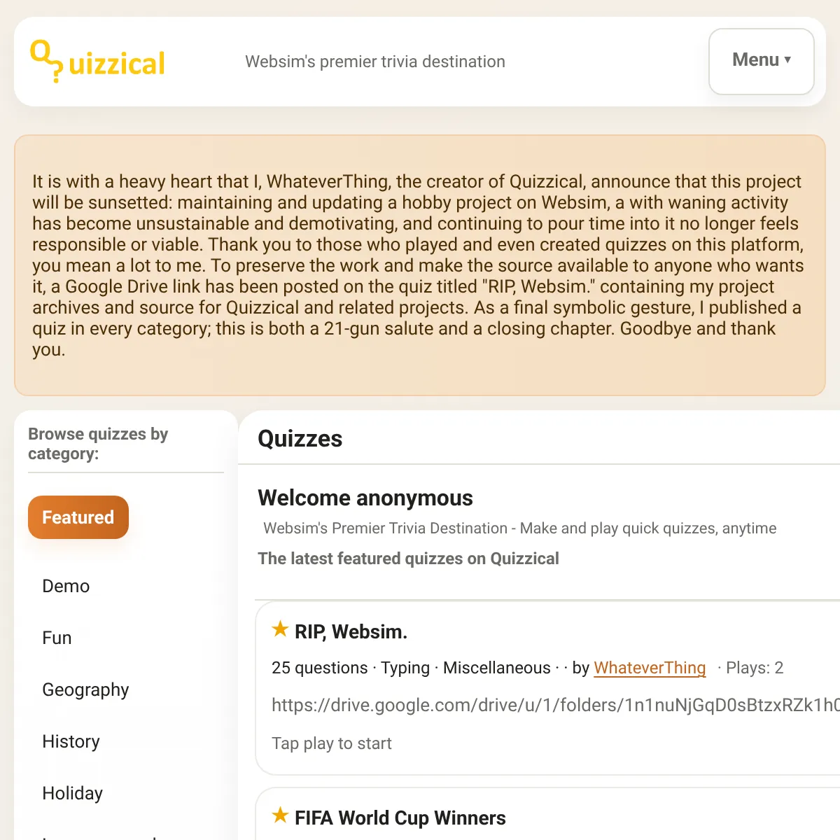 the project is loading