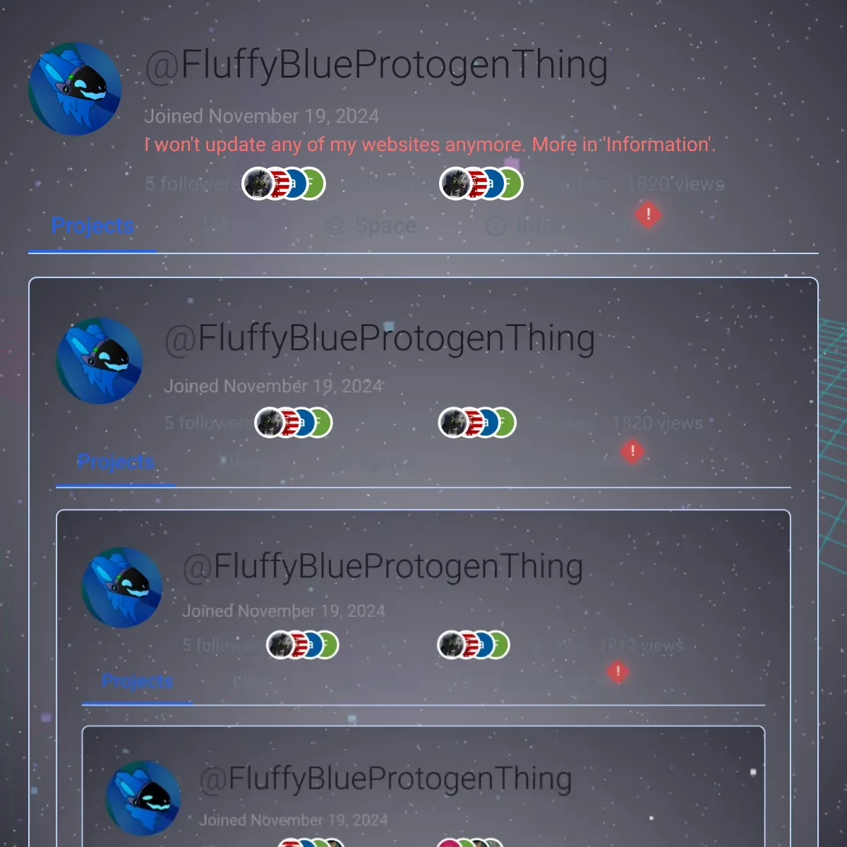the project is loading