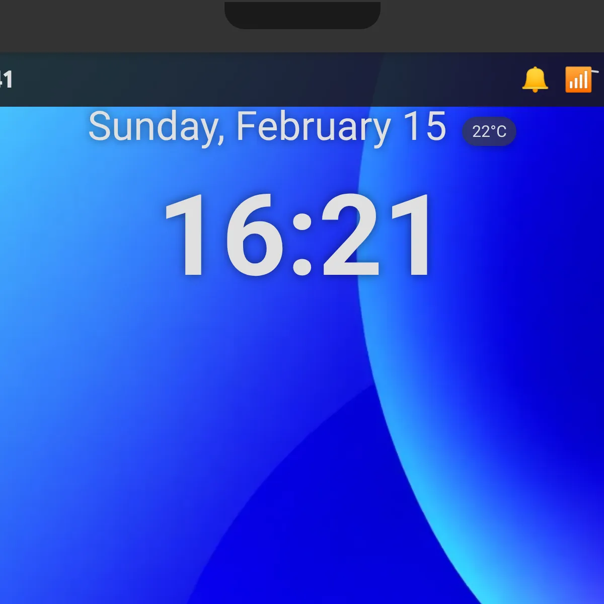 the project is loading