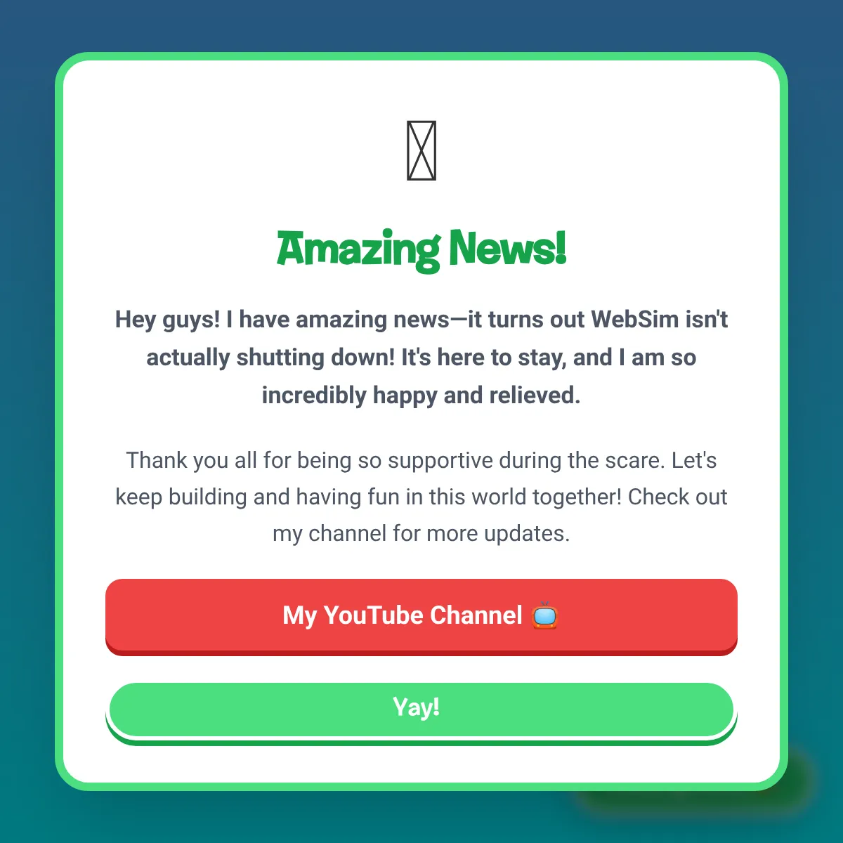 the project is loading