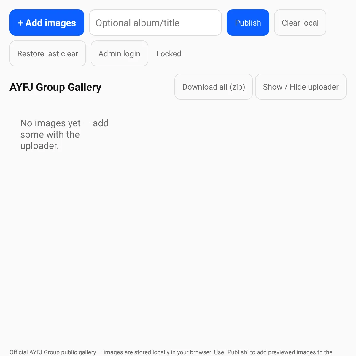 the project is loading