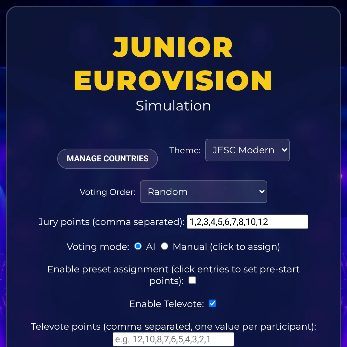 the project is loading