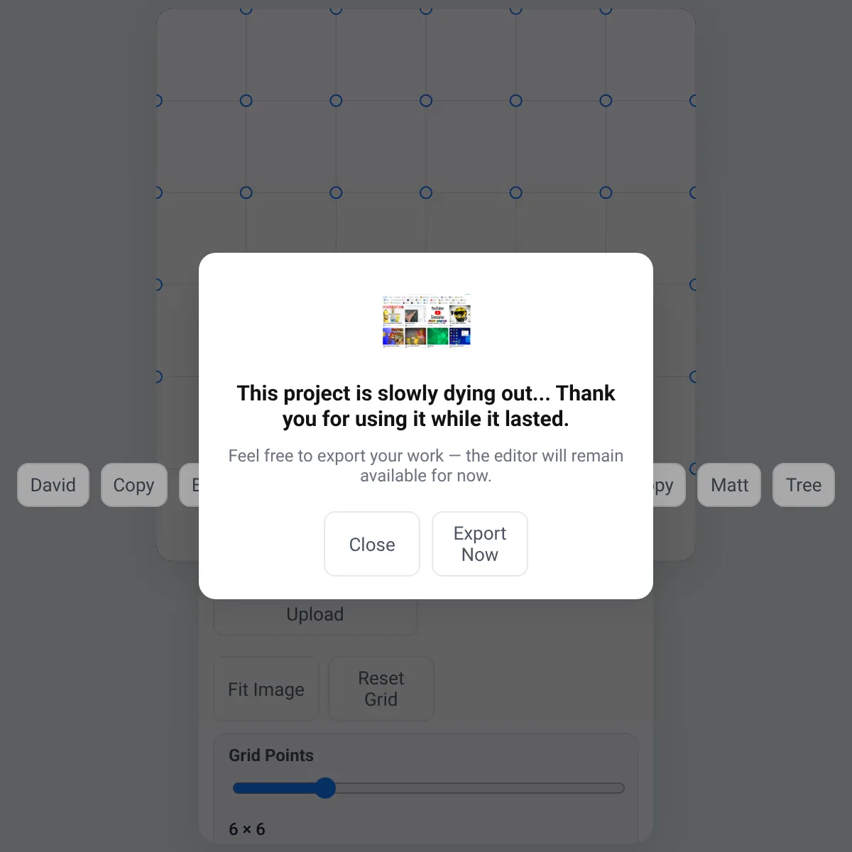 the project is loading