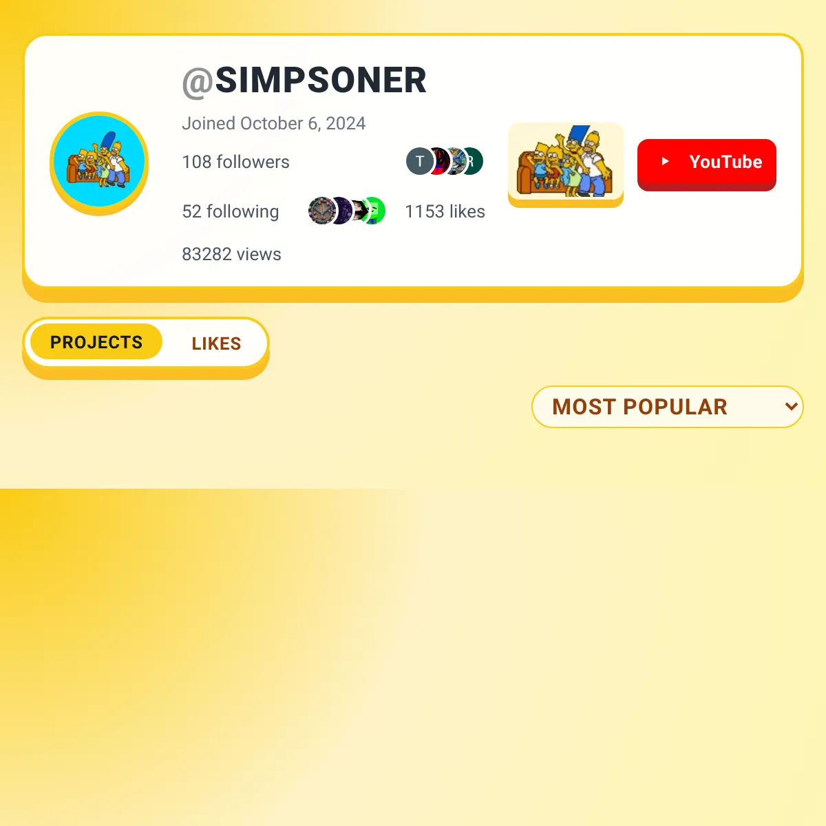 the project is loading