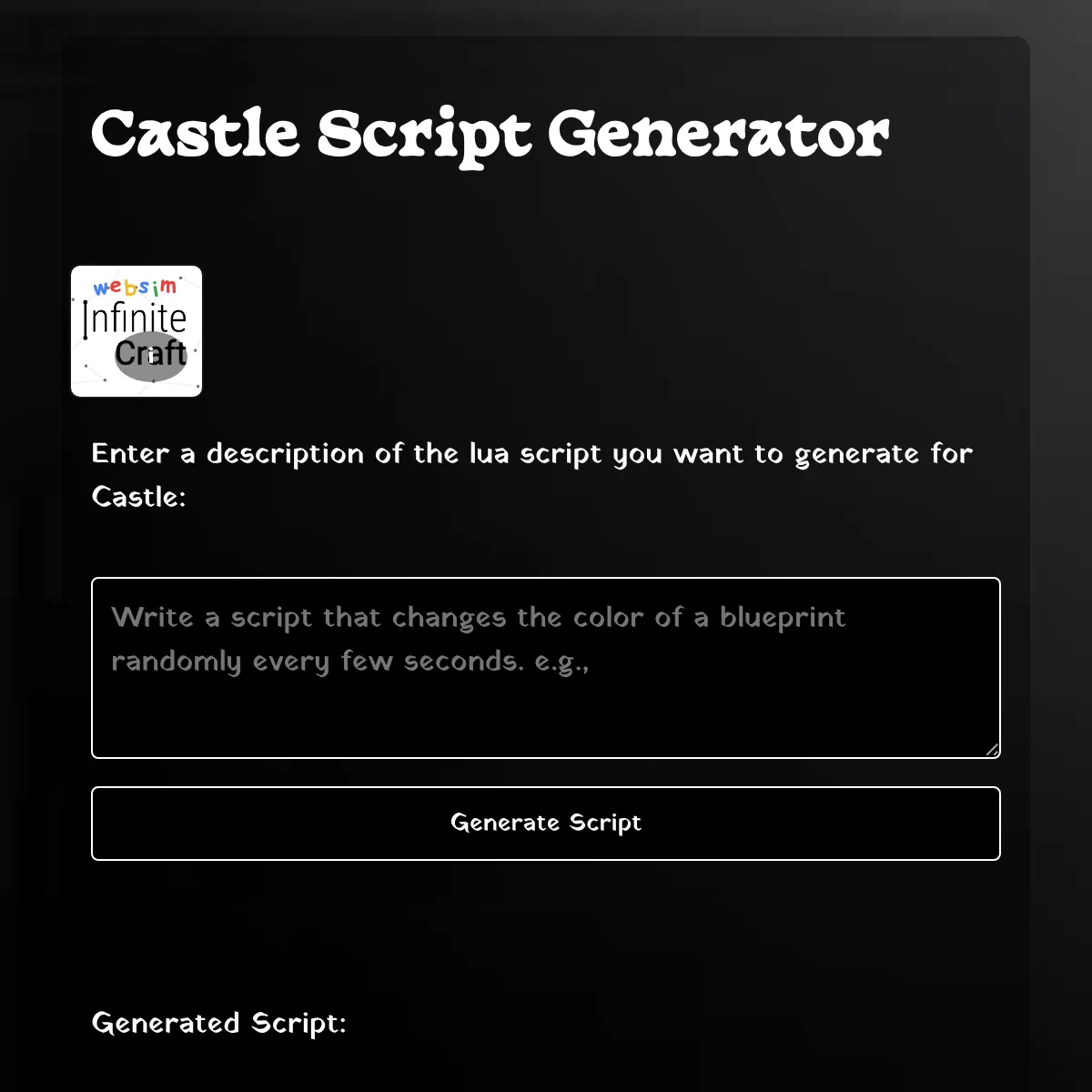the project is loading