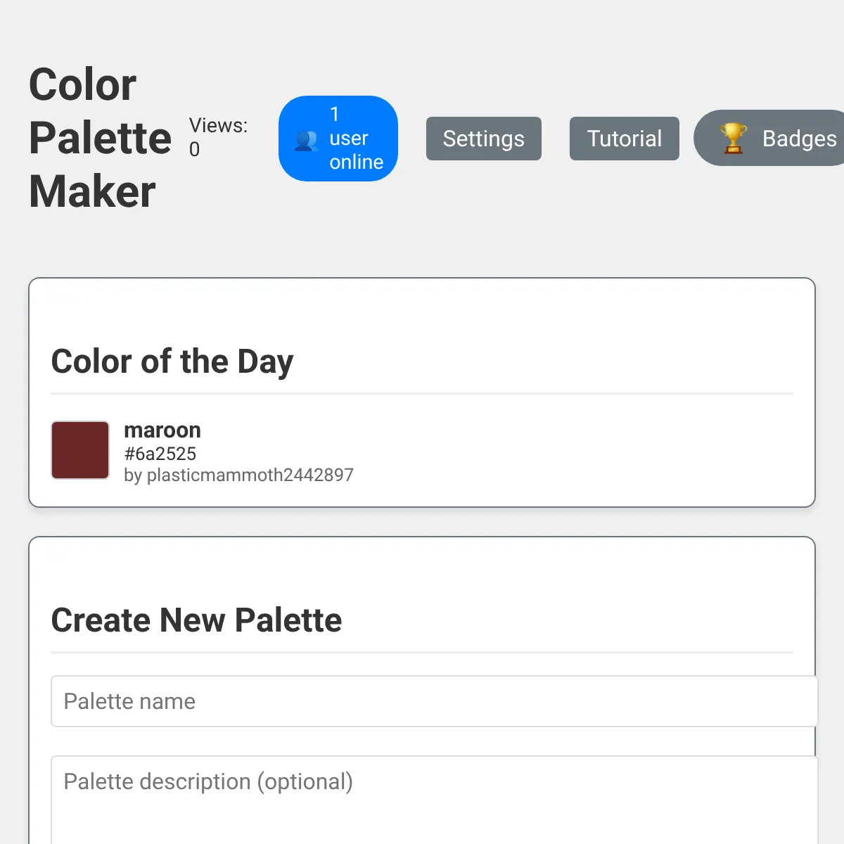 Color Palette Maker+