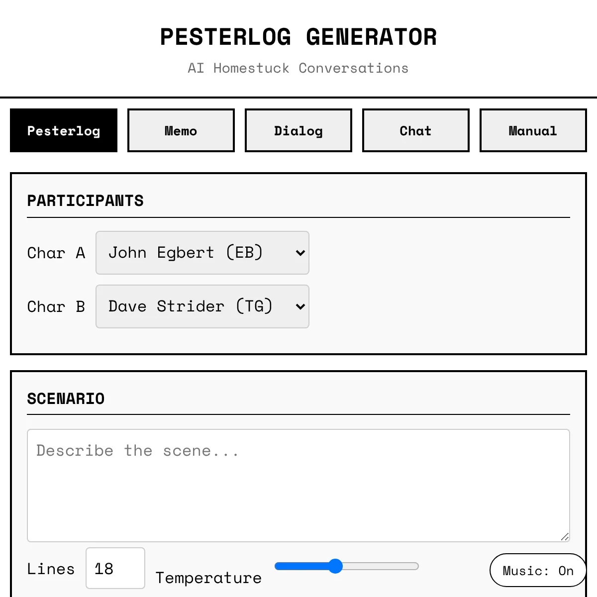 the project is loading