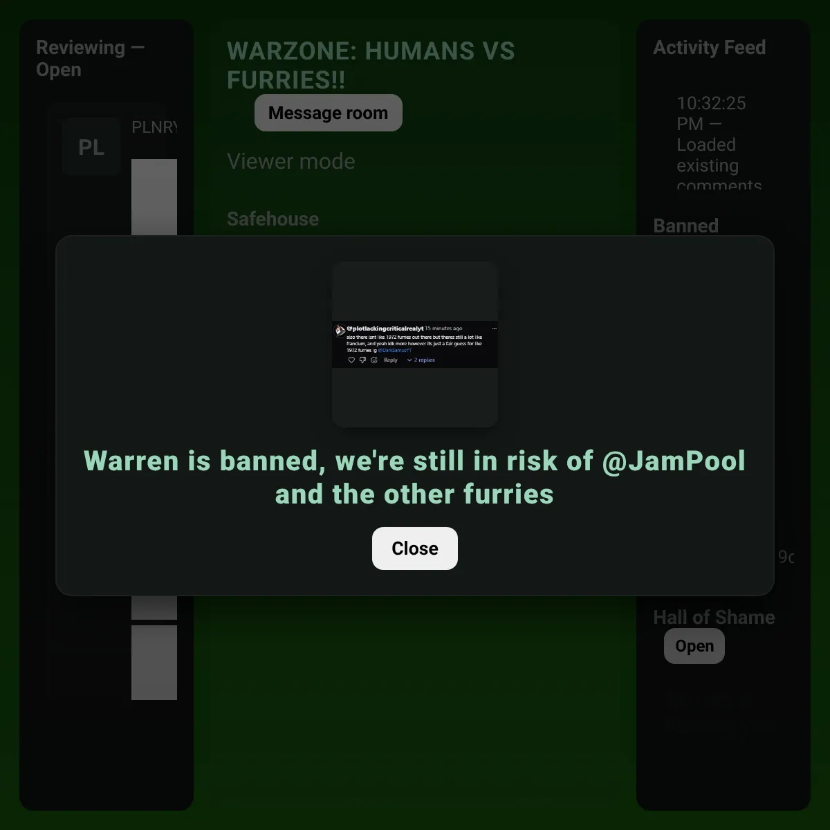 the project is loading