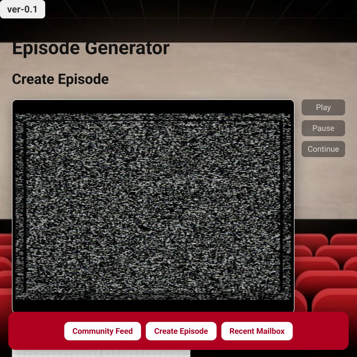 the project is loading