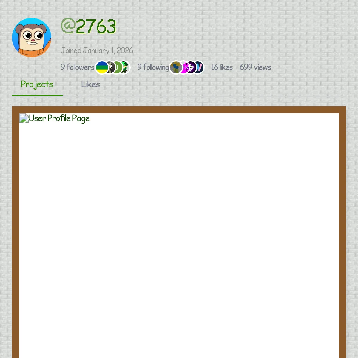 the project is loading