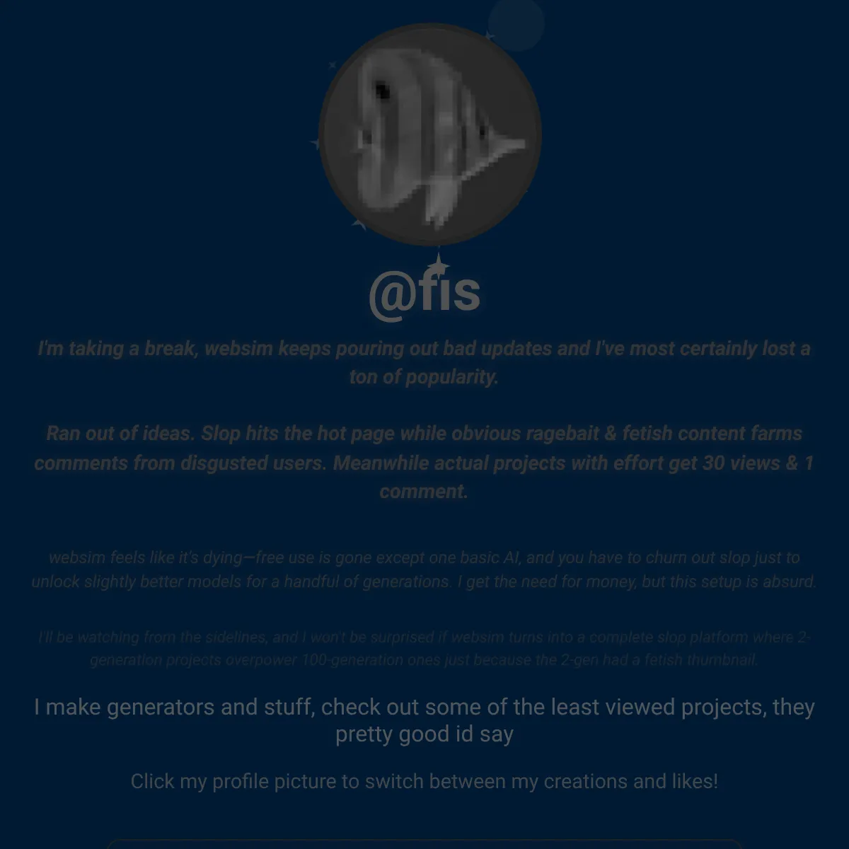 the project is loading