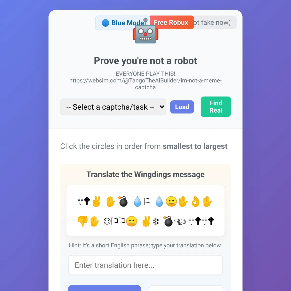 the project is loading