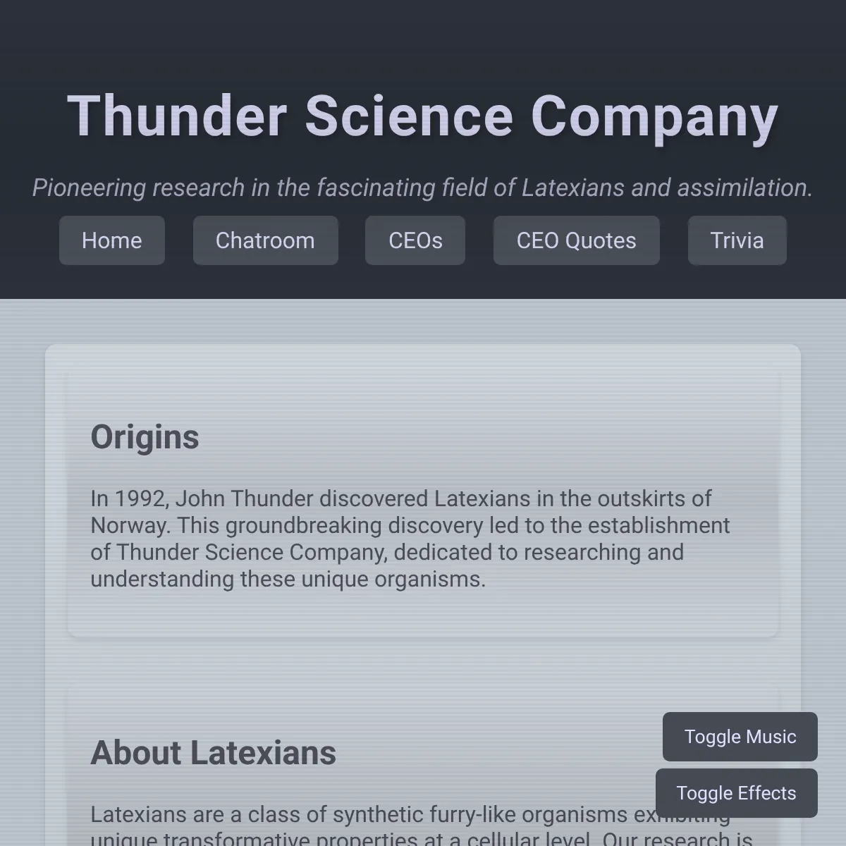 the project is loading