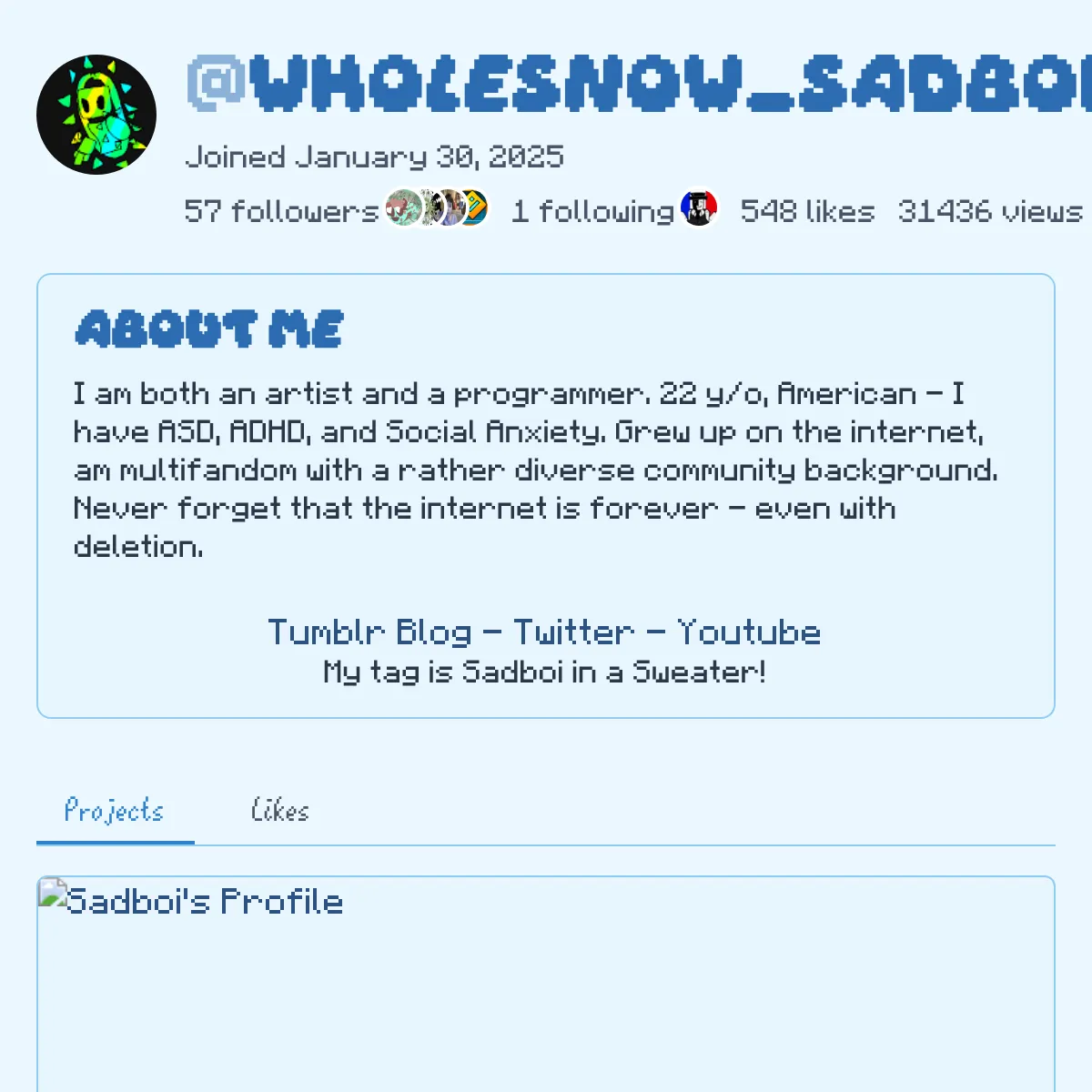 the project is loading