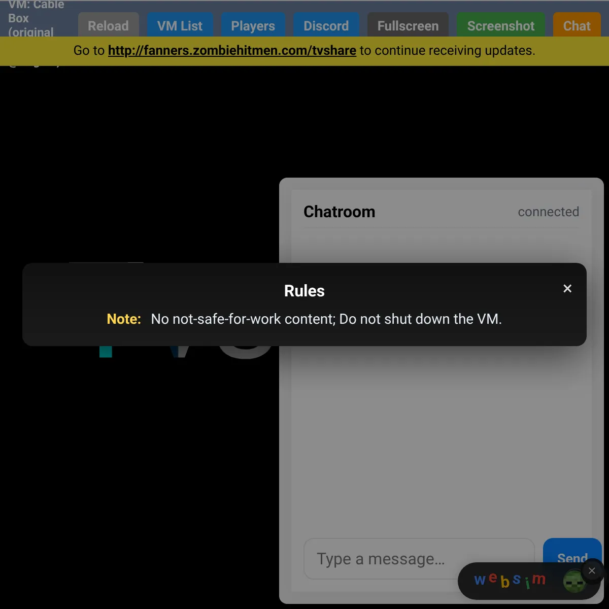 the project is loading