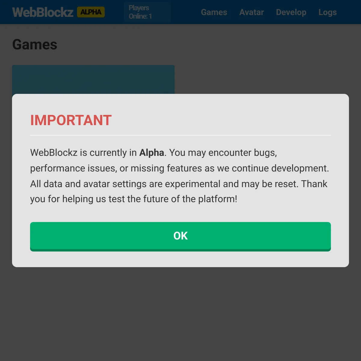 the project is loading