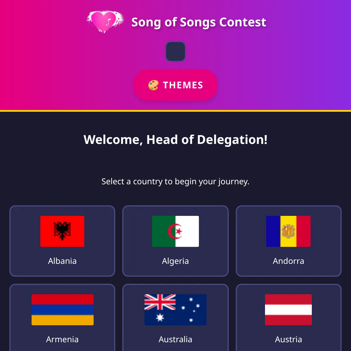 the project is loading