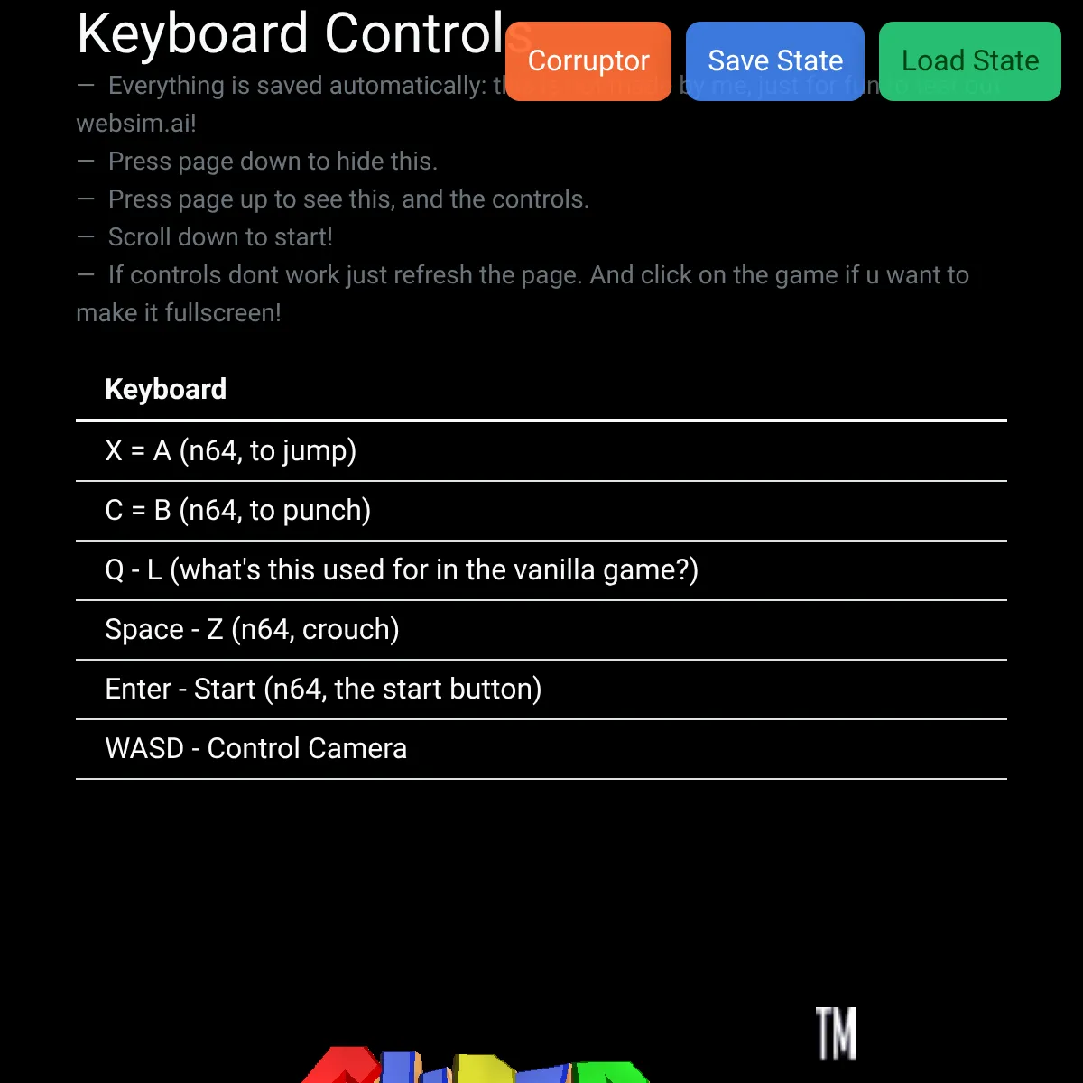 the project is loading