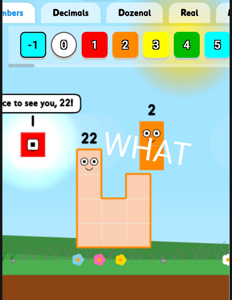 Numberblocks playground but its phone compatable