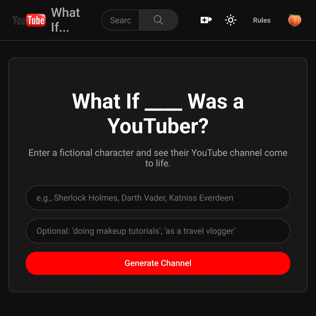 the project is loading