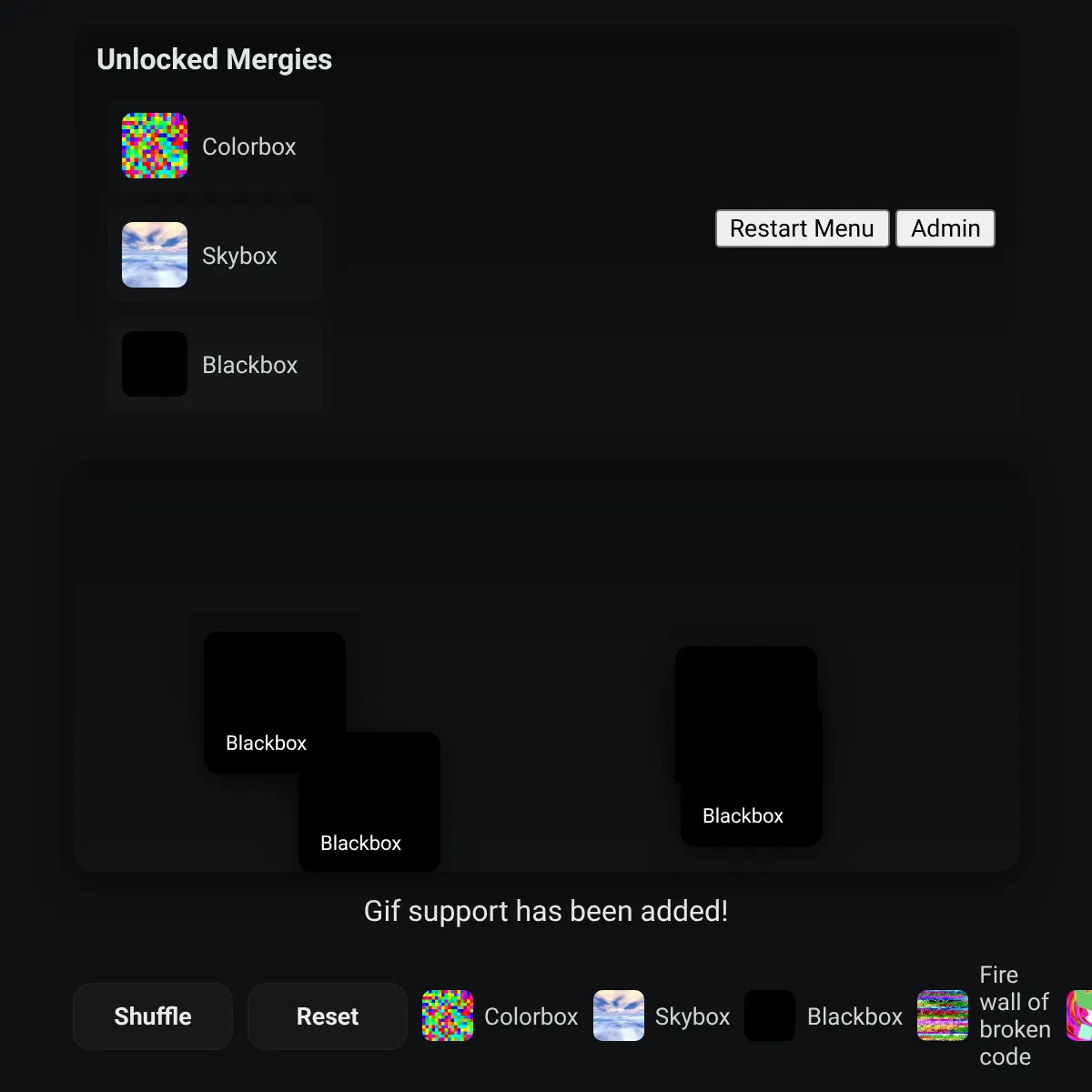 the project is loading