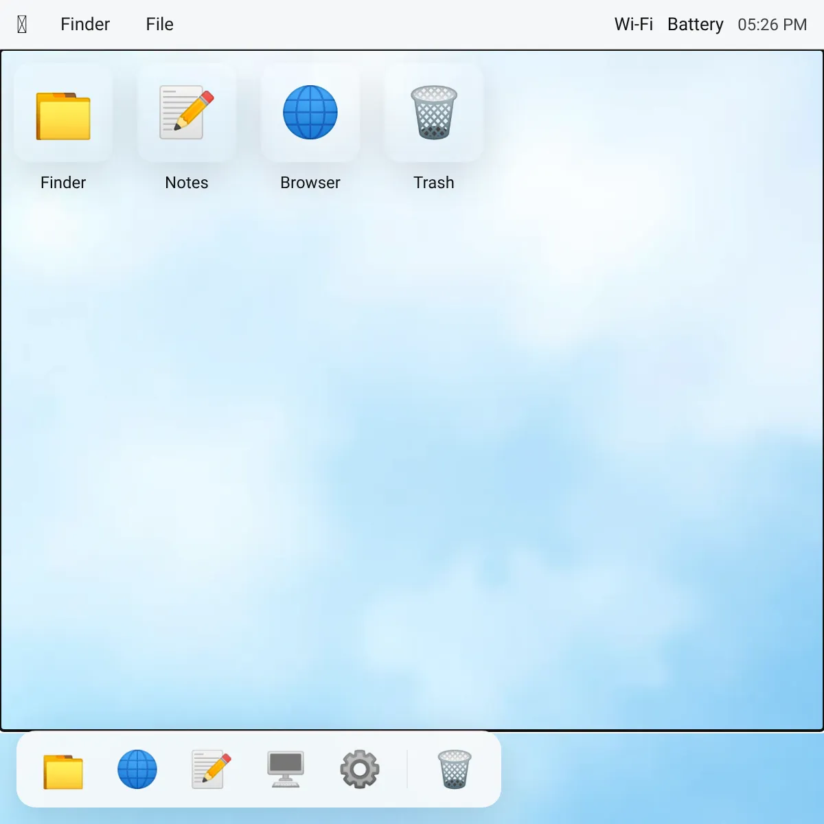 the project is loading