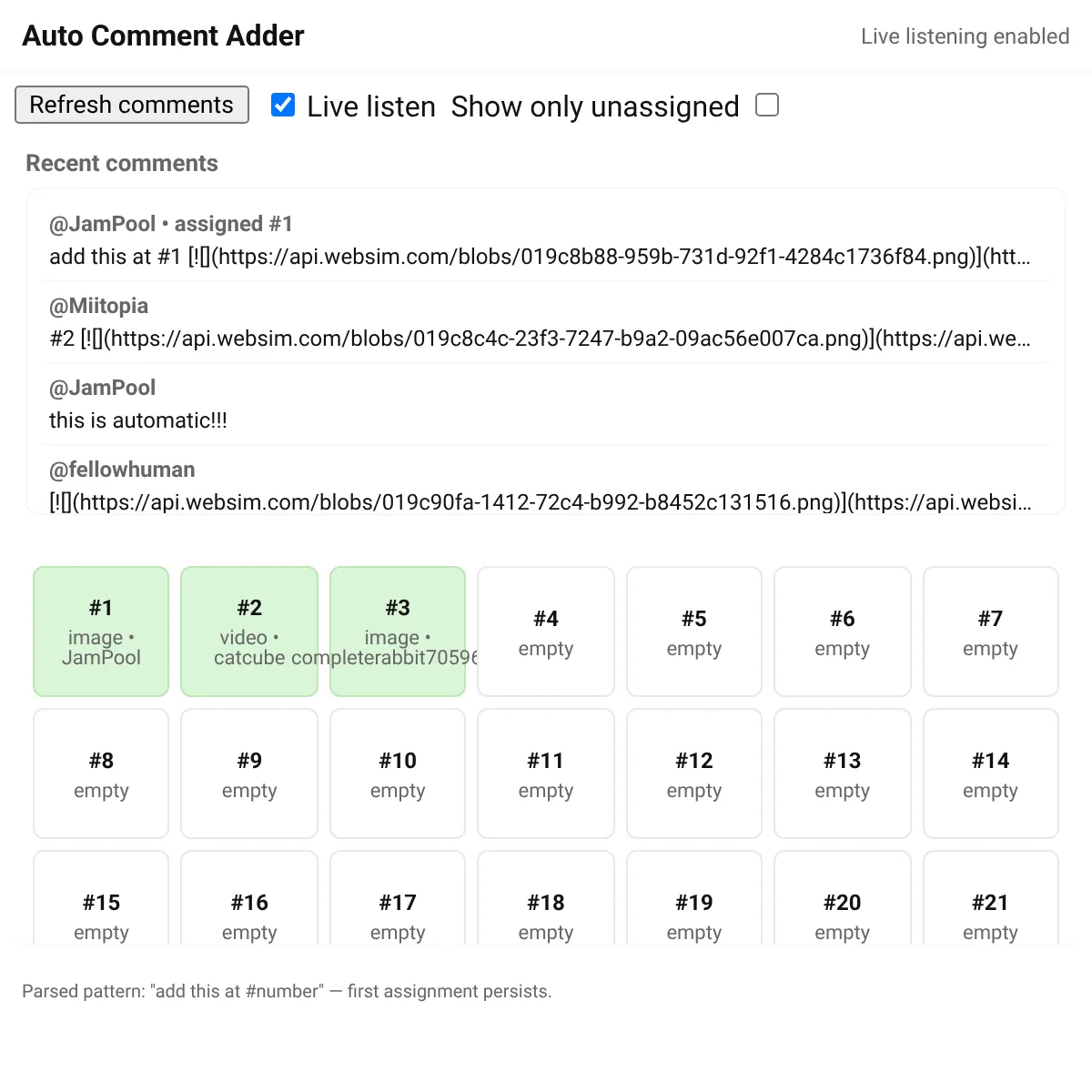 the project is loading