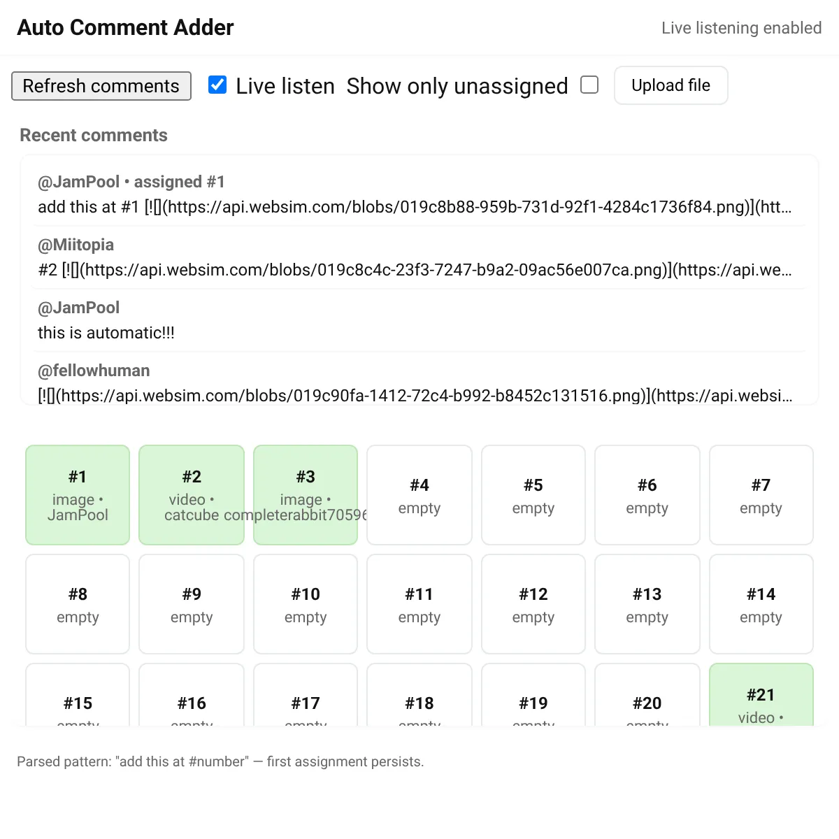 the project is loading