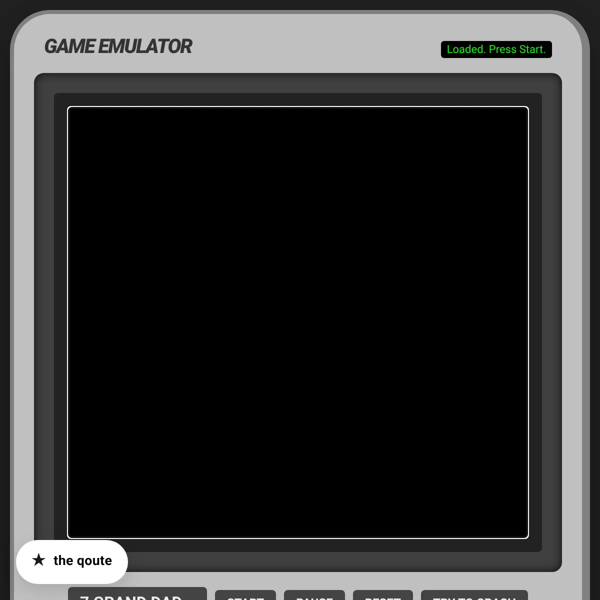 game emulator