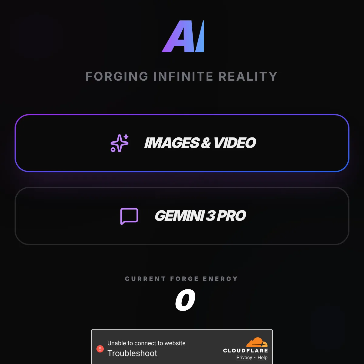 the project is loading