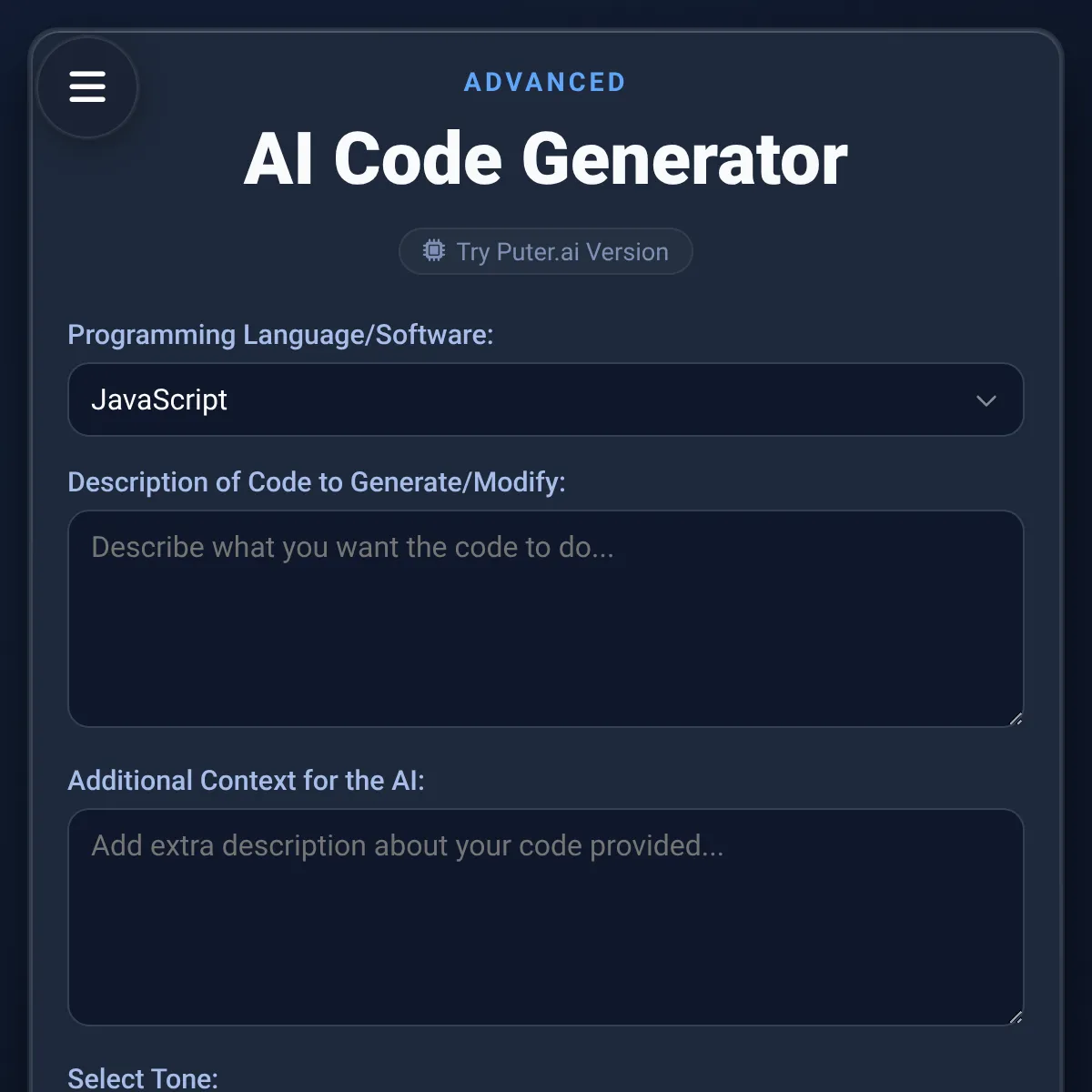the project is loading