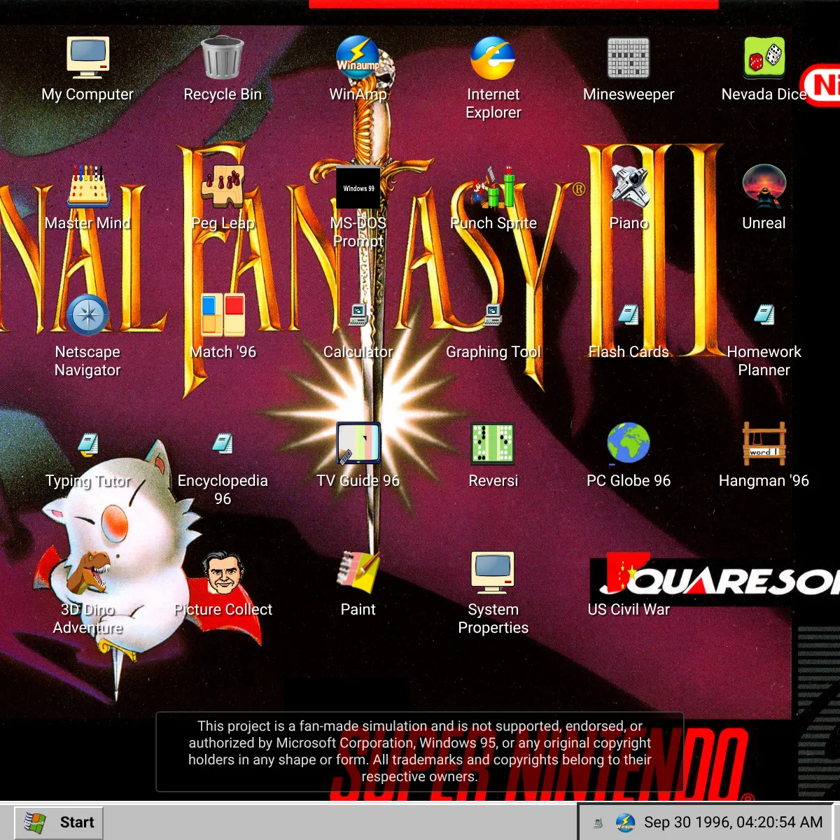 the project is loading