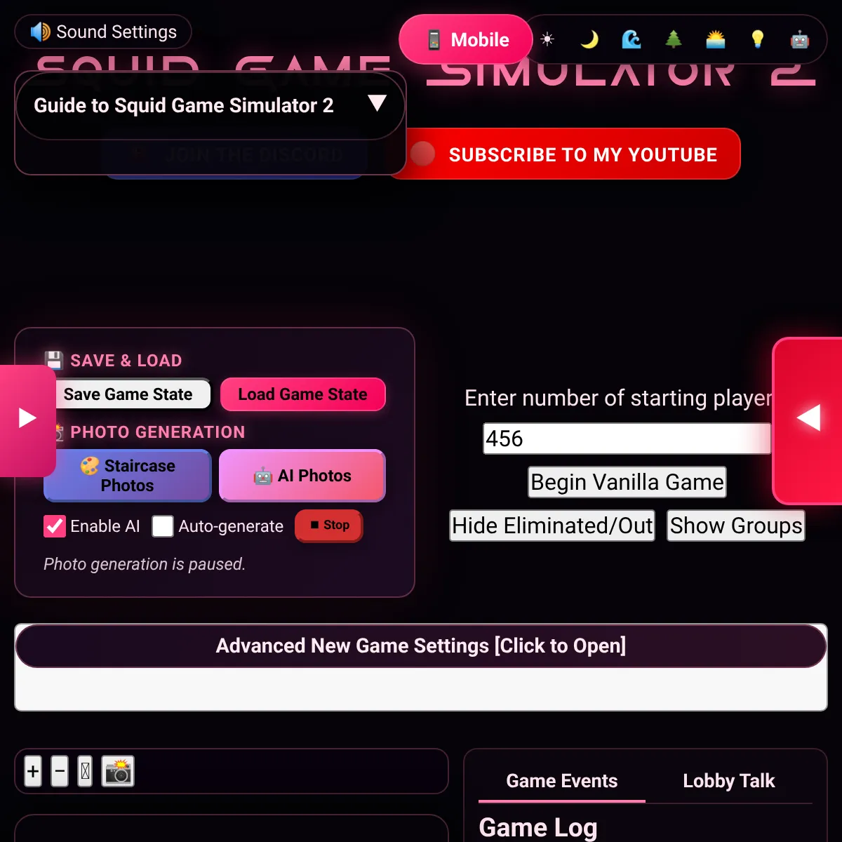 the project is loading