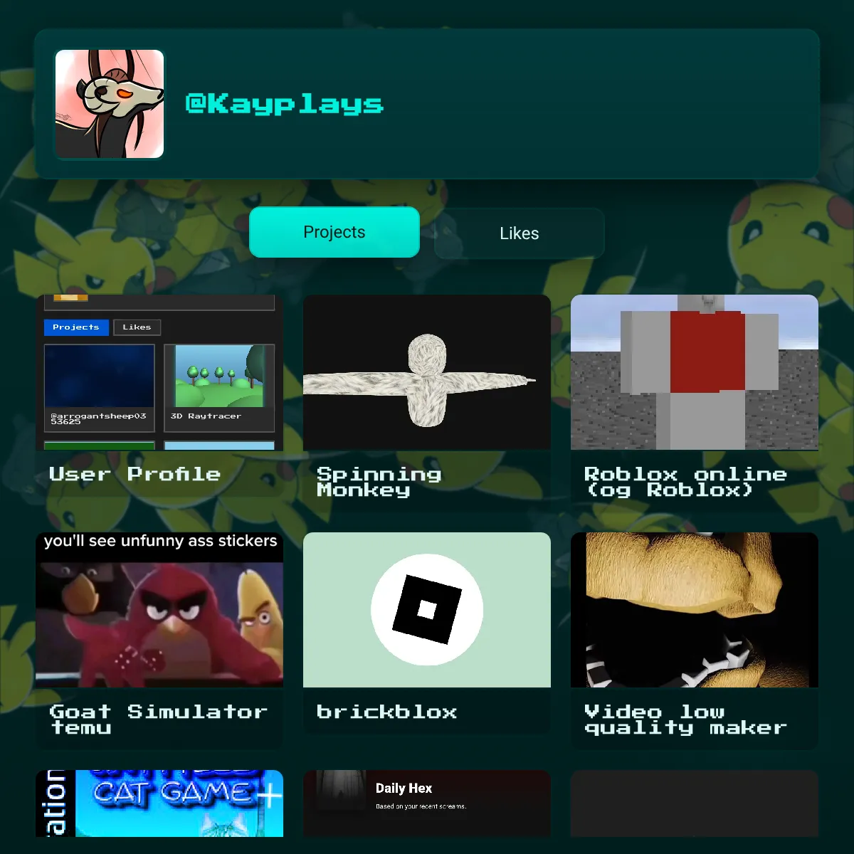 the project is loading