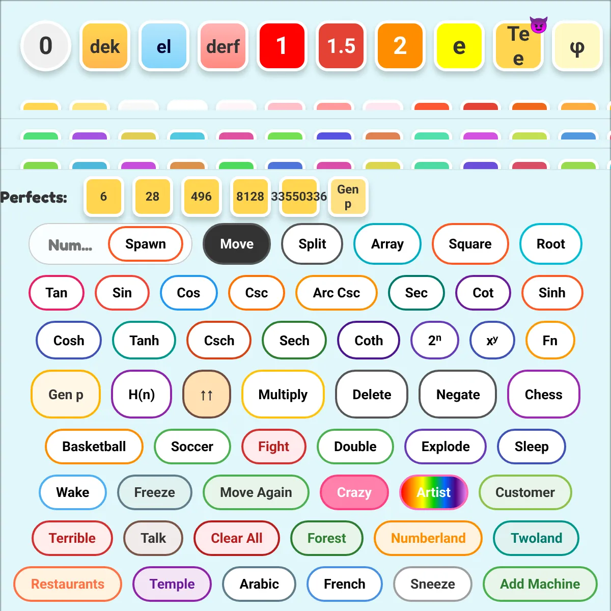 Numberblocks playground v100+