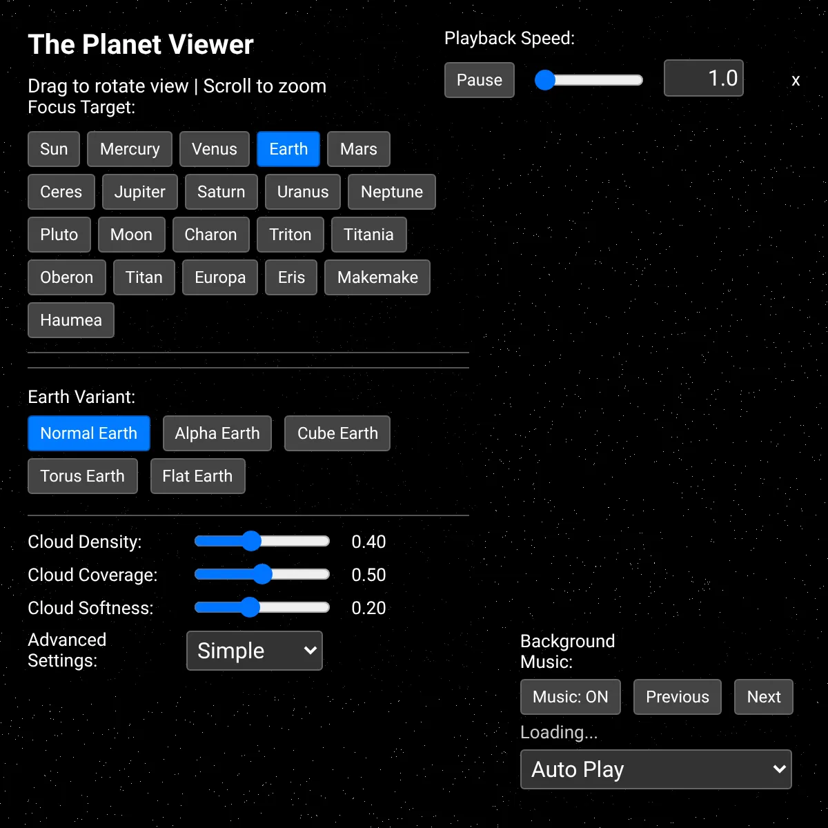The Planet Viewer